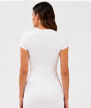 VESTIDO MINI CALVIN KLEIN BLANCO