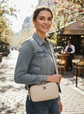 BOLSO BANDOLERA TOMMY BEIGE