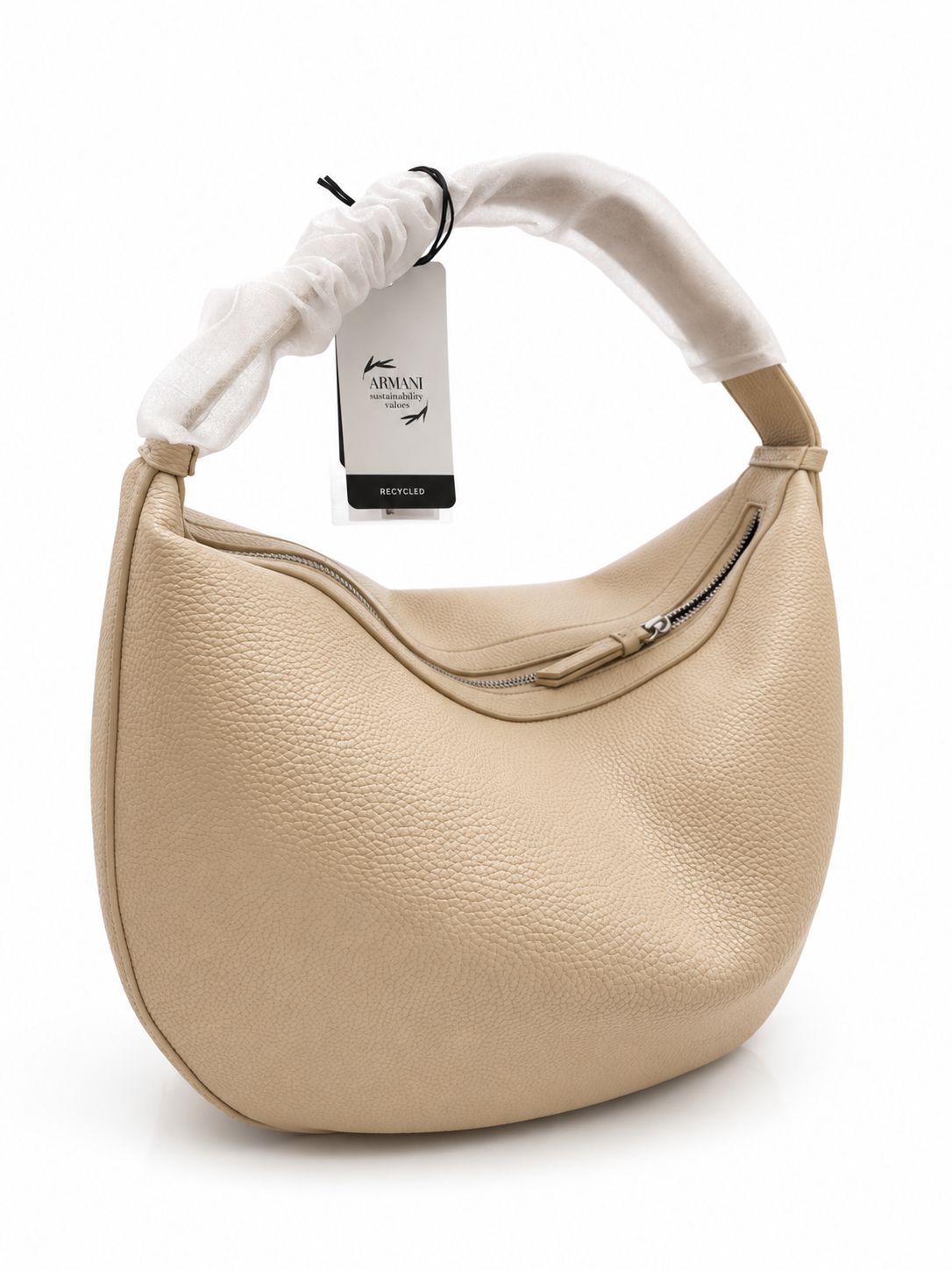 BOLSO ARMANI BEIGE HOBO