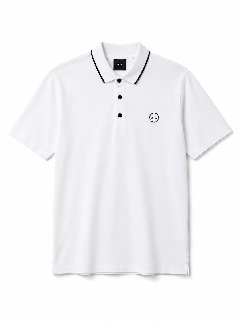 Polo hombre Armani Exchange blanco