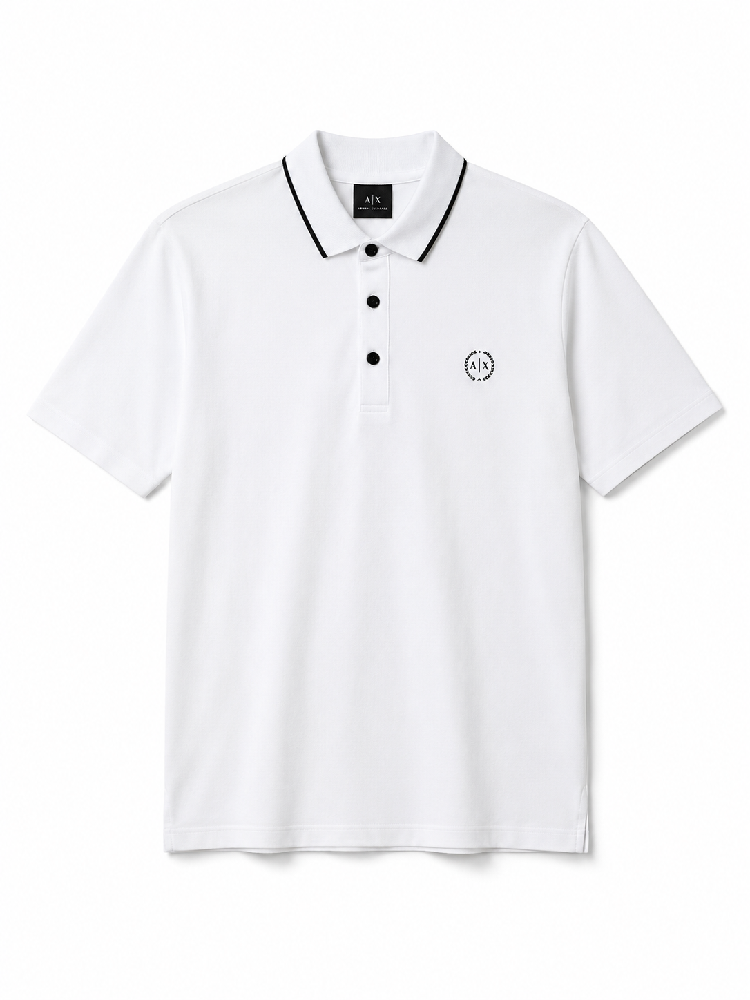 Polo hombre Armani Exchange blanco
