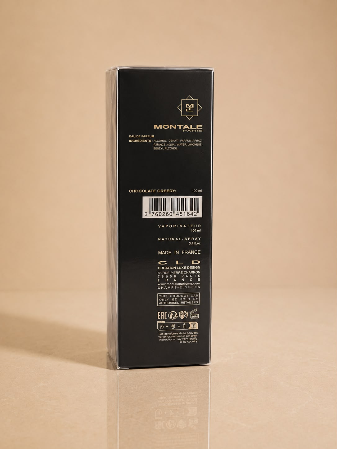 PERFUME MONTALE CHOCOLATE GREEDY 100ML UNISEX