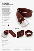 CINTURON HOMBRE TOMMY HILFIGER MARRON
