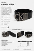 CINTURON MUJER CALVIN KLEIN NEGRO