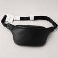RIÑONERA NEGRA CUERO CALVIN KLEIN HOMBRE