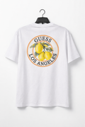 Camiseta Hombre Guess Logo Limones