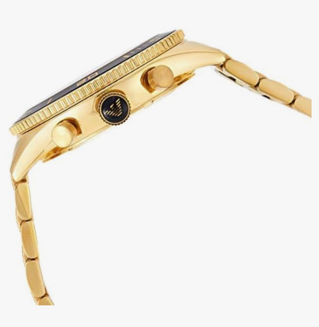 RELOJ EMPORIO ARMANI DORADO/NEGRO HOMBRE