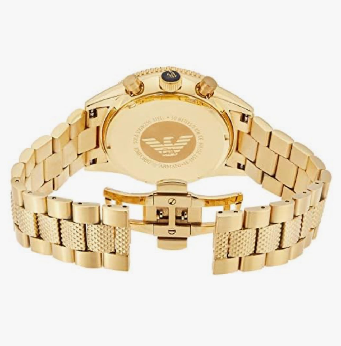 RELOJ EMPORIO ARMANI DORADO/NEGRO HOMBRE