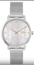 RELOJ LACOSTE PLATA MUJER CROCOPLA