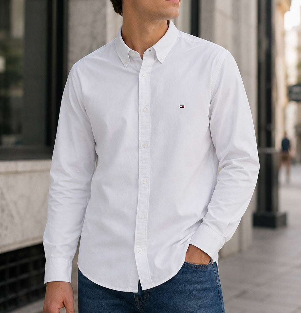 Camisa Tommy Hilfiger Blanca
