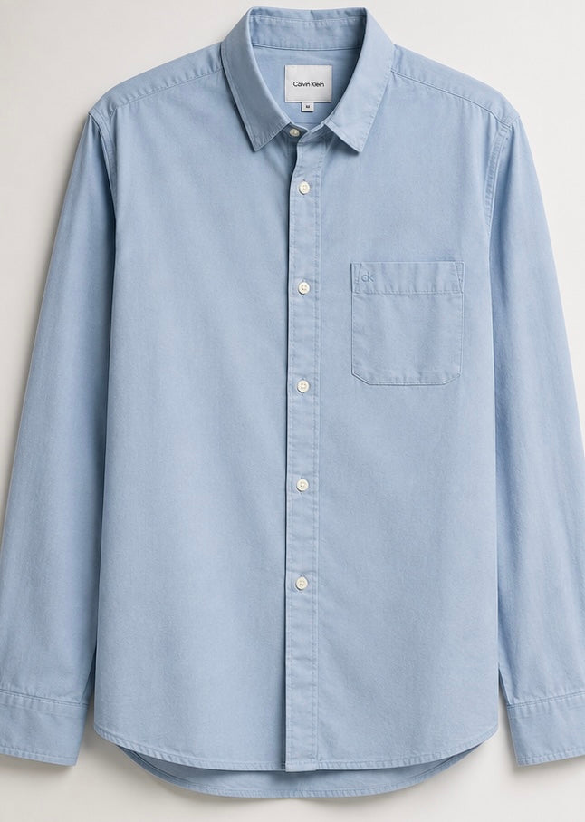 Camisa hombre Calvin Klein logo bolsillo