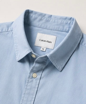 Camisa hombre Calvin Klein logo bolsillo