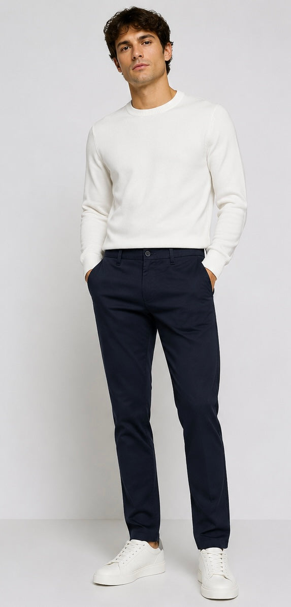 Pantalón chino Armani Exchange azul marino