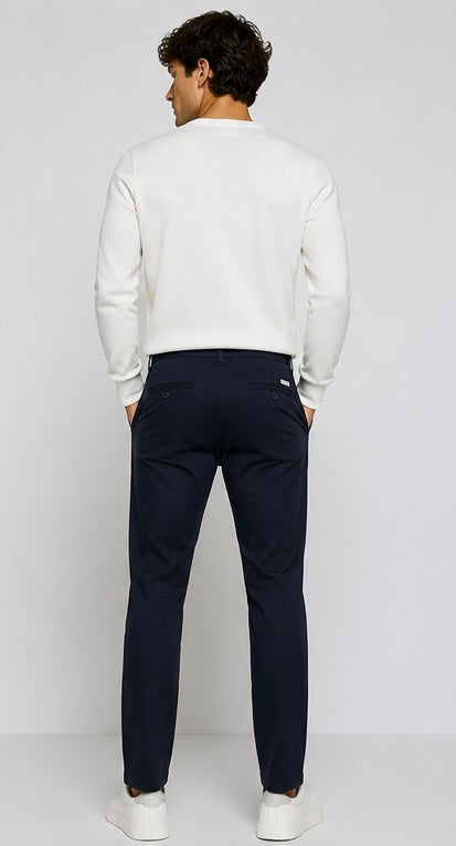 Pantalón chino Armani Exchange azul marino