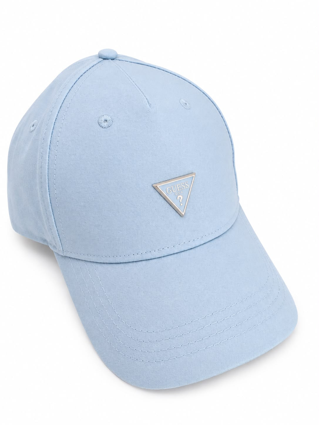 GORRA GUESS AZUL CIELO CON BRILLO