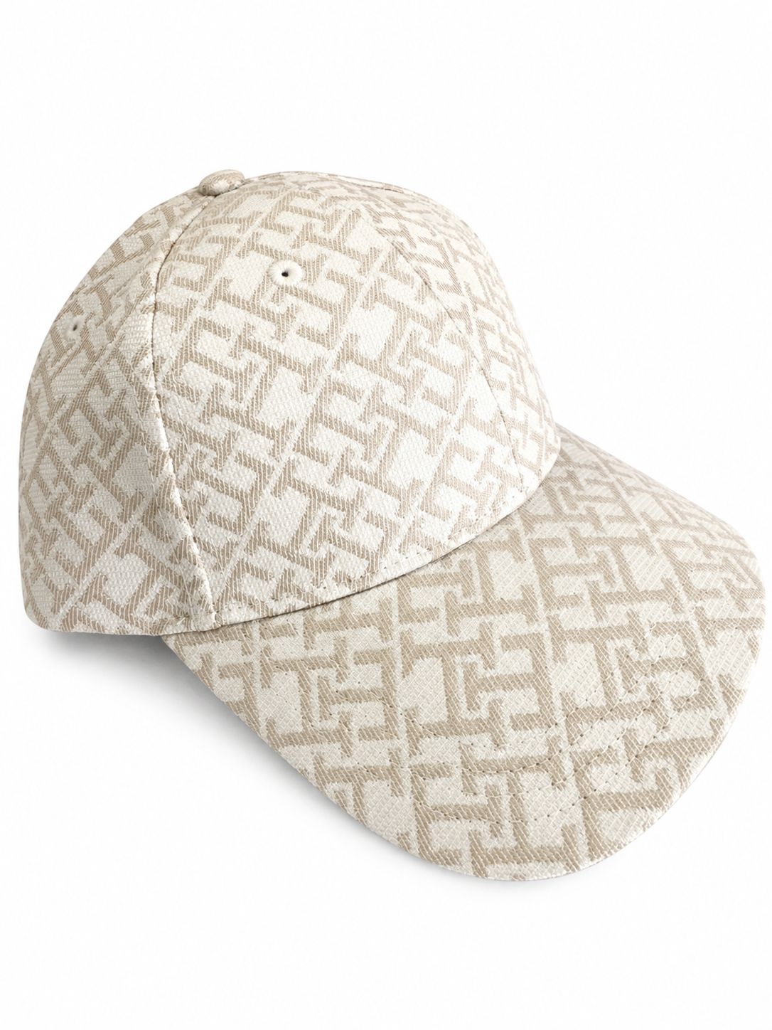GORRA BEIGE MONOGRAMA DE TOMMY HILFIGER