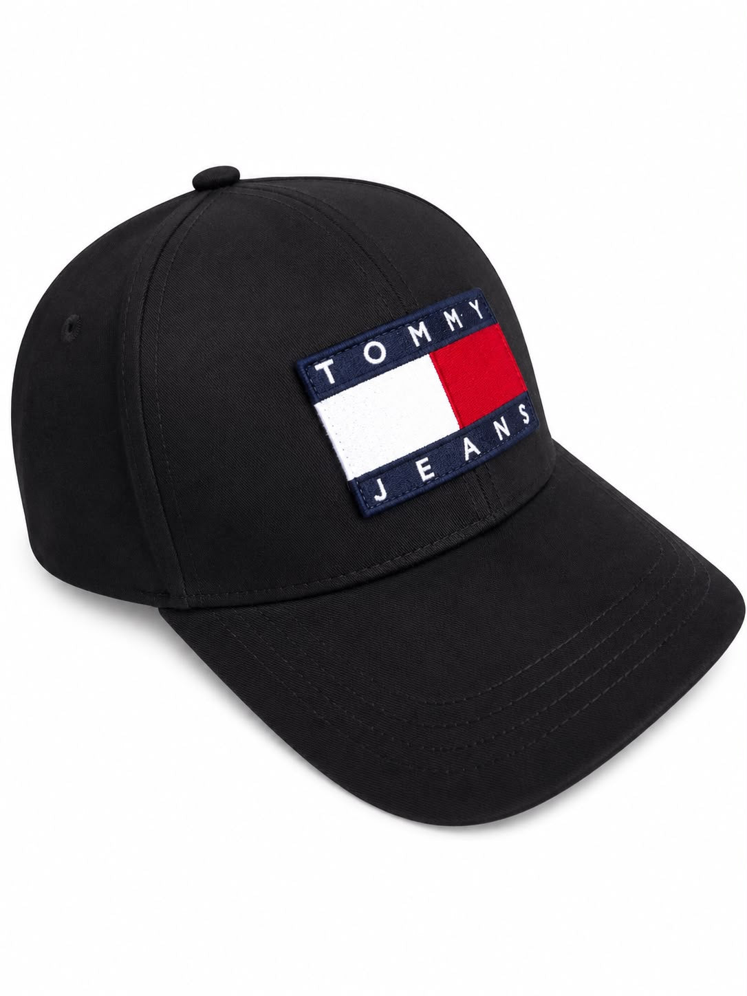 GORRA NEGRA TOMMY JEANS LOGO CENTRAL