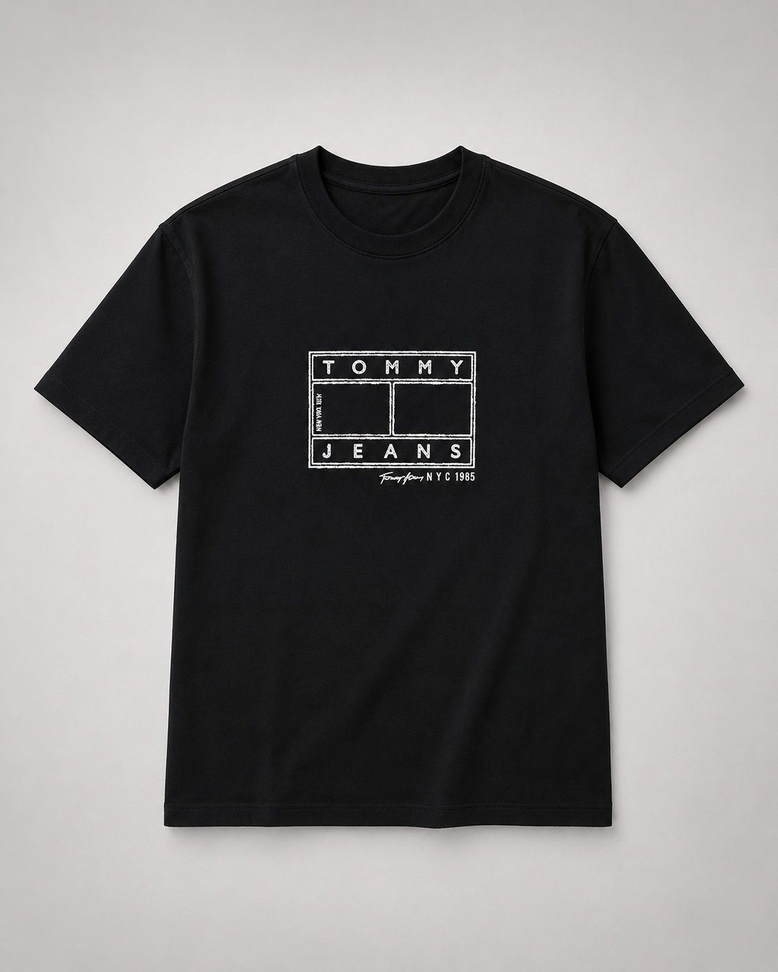 Camiseta hombre Tommy Hilfiger negro