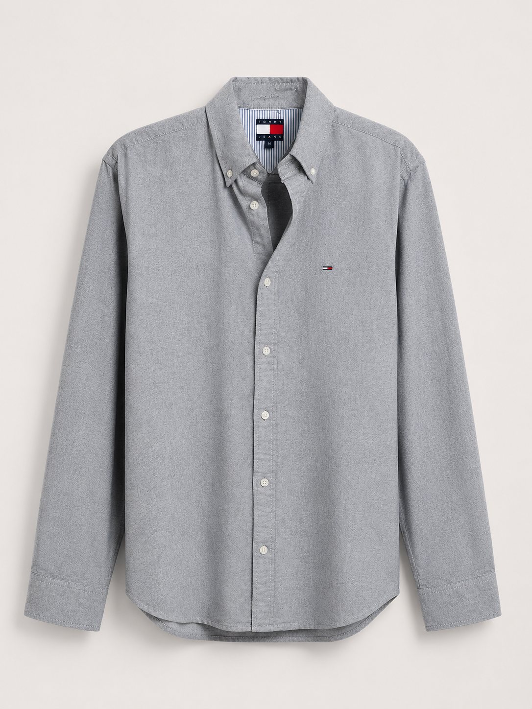 Camisa hombre Tommy Hilfiger gris