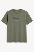 Camiseta hombre Pepe Jeans logo verde