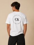 Camiseta hombre Calvin Klein logo espalda