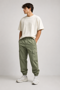 Pantalón Cargo Calvin klein Hombre Skinny Fit con Bolsillos