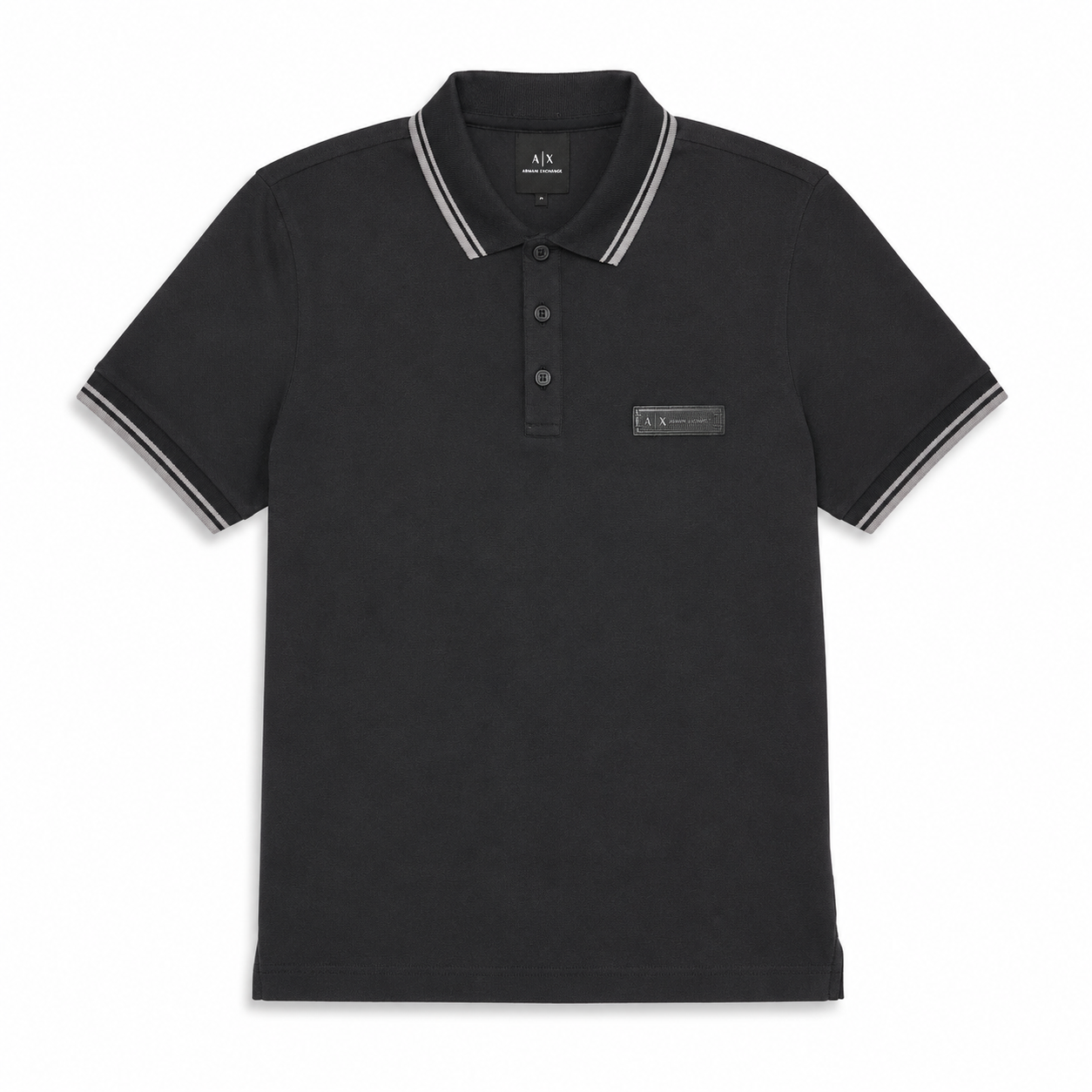 Polo hombre negro Armani Exchange negro
