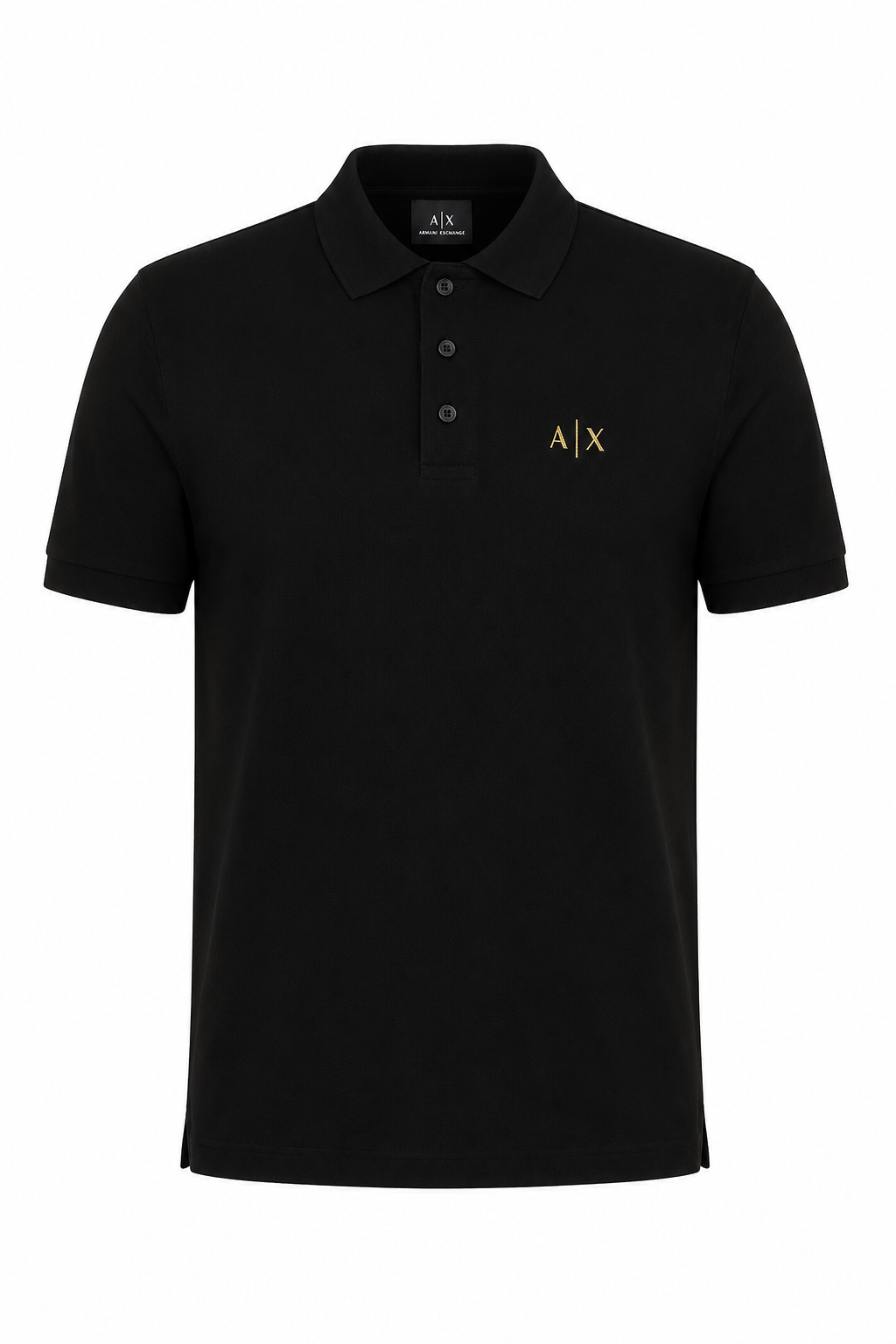Polo hombre Armani Exchange logo dorado