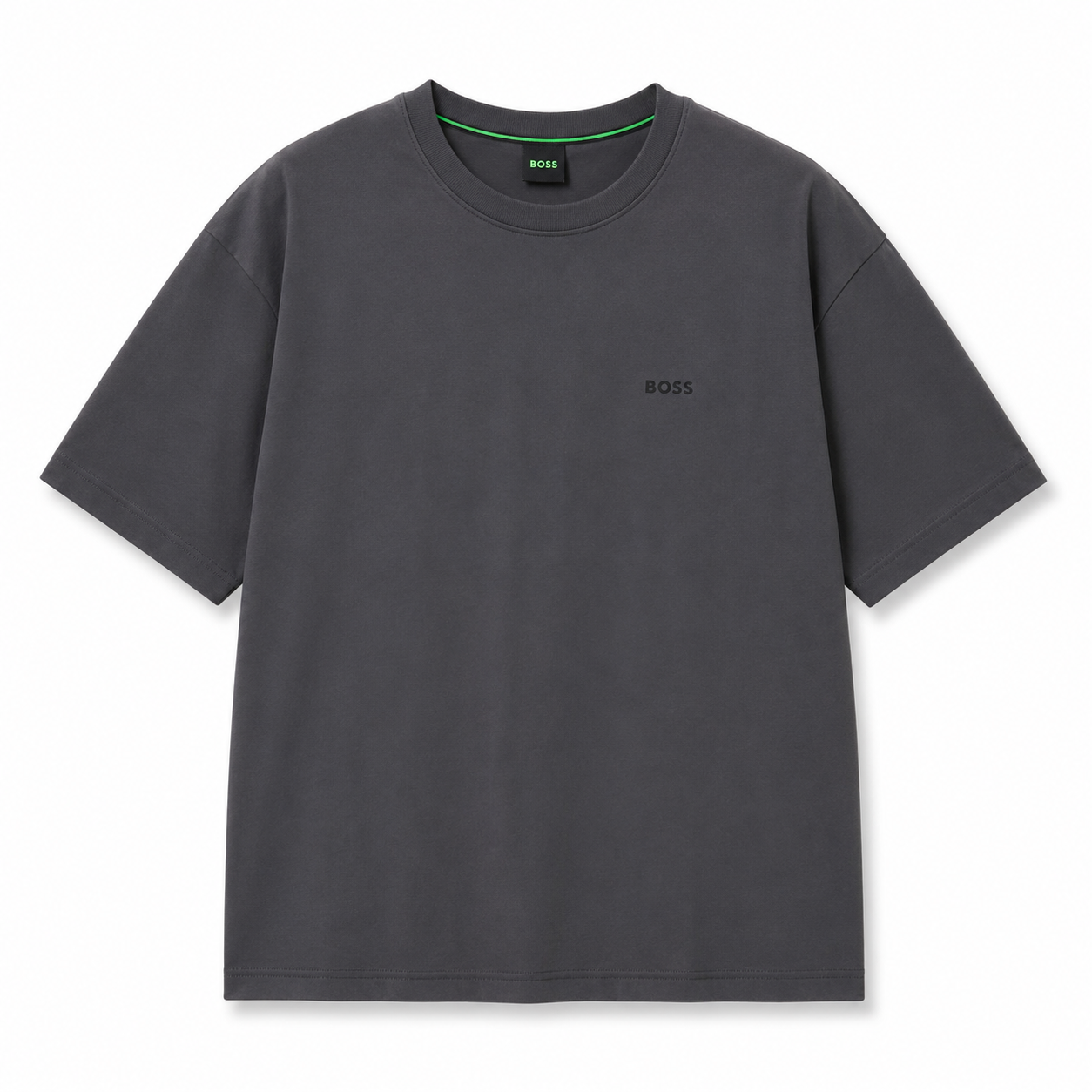 Camiseta hombre Boss gris