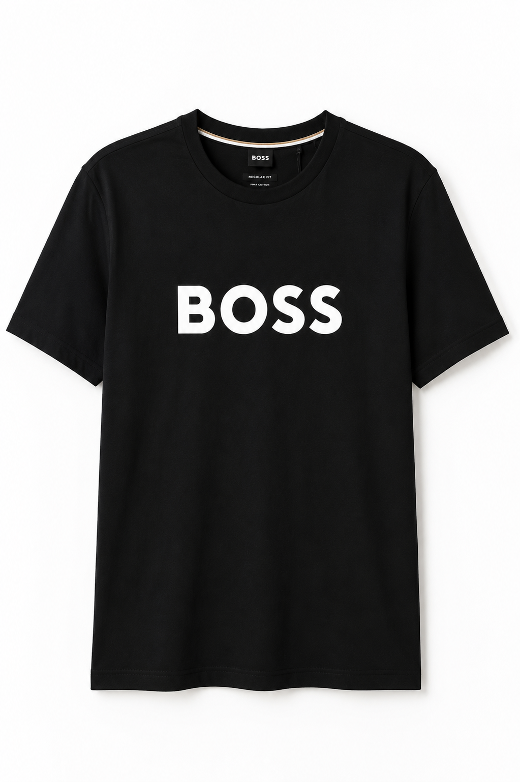 Camiseta hombre Hugo Boss negra