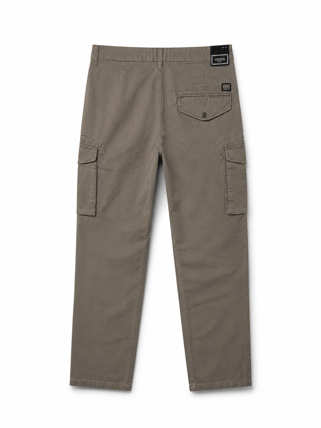 Pantalón hombre GUESS marrón bolsillo