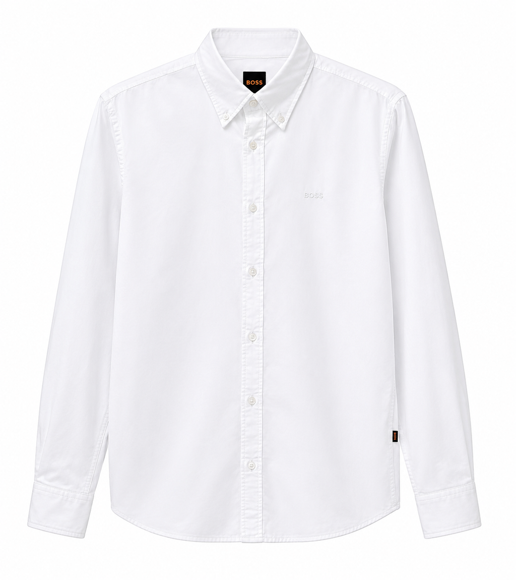 Camisa hombre Hugo Boss blanca