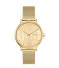 RELOJ LACOSTE DORADO MUJER CROCO