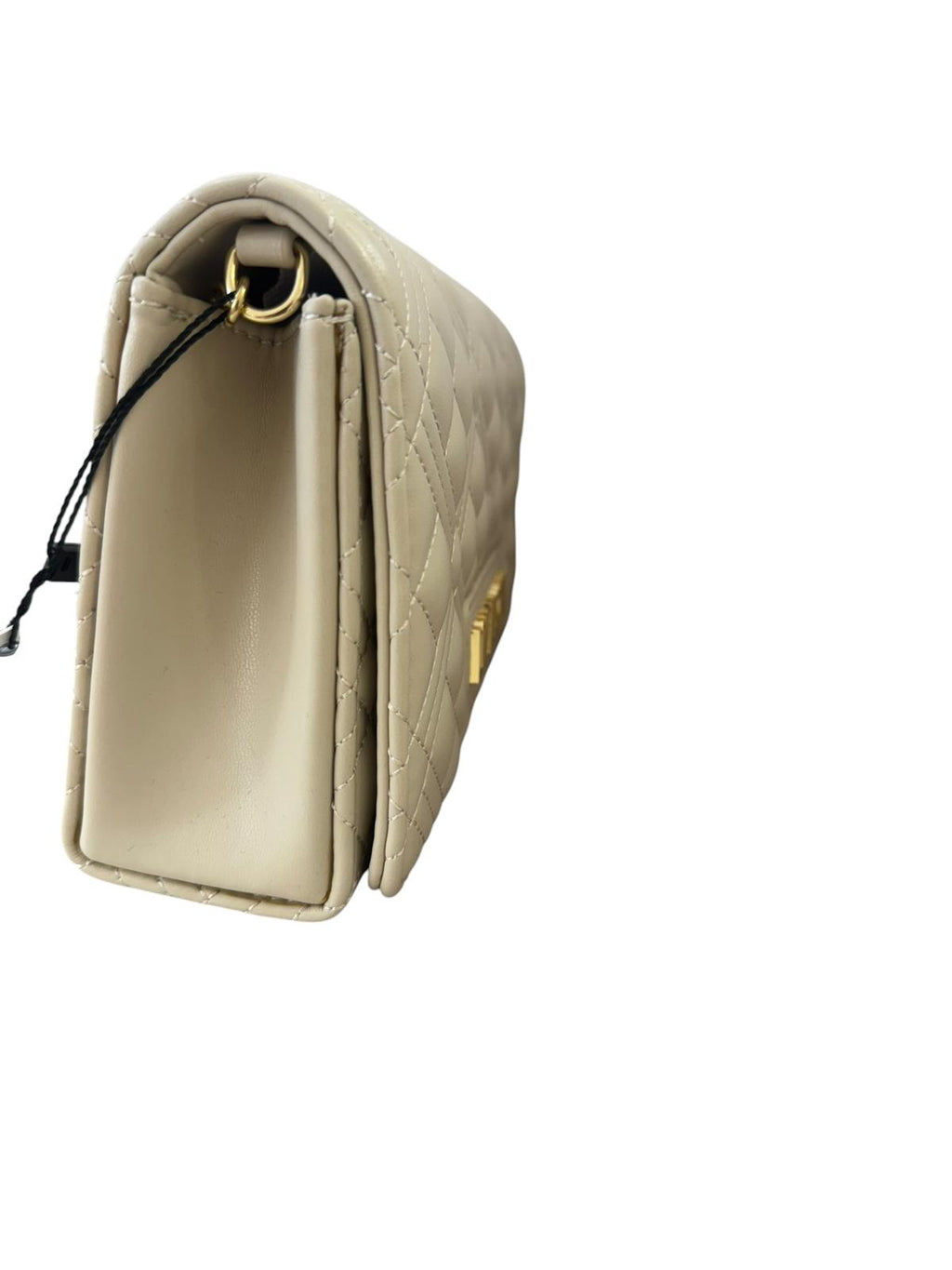 BOLSO BANDOLERA LOVE MOSCHINO BEIGE/DORADO
