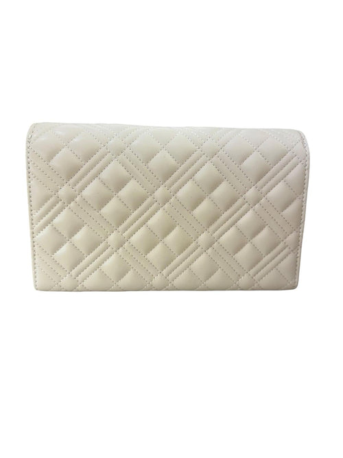 BOLSO BANDOLERA LOVE MOSCHINO BEIGE/DORADO