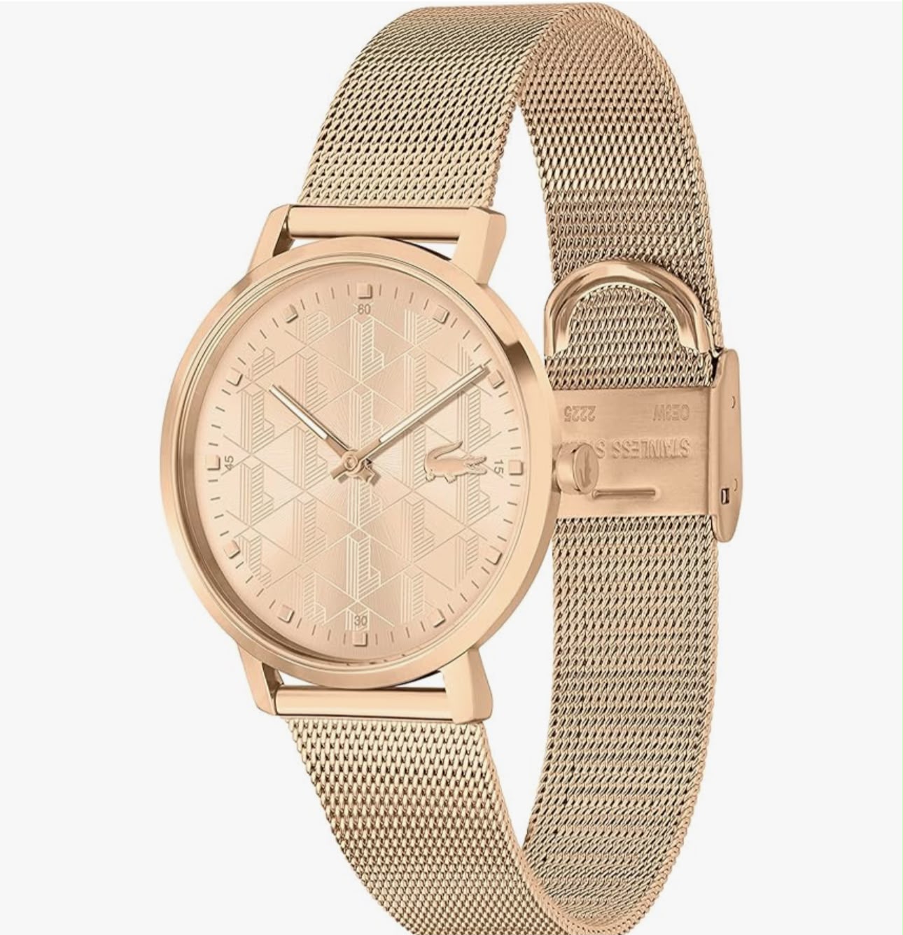 RELOJ LACOSTE MUJER ORO ROSA
