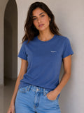 CAMISETA MUJER AZUL PEPE JEANS