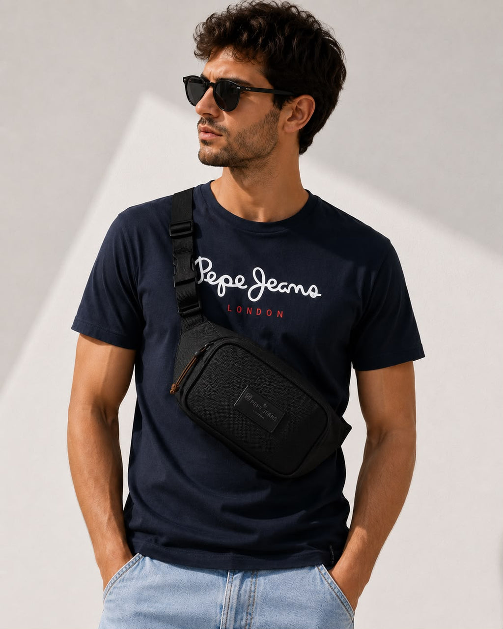 RIÑONERA PEPE JEANS NEGRO