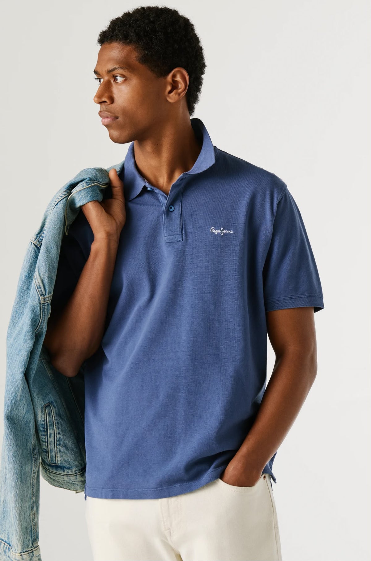 POLO PEPE JEANS AZUL HOMBRE