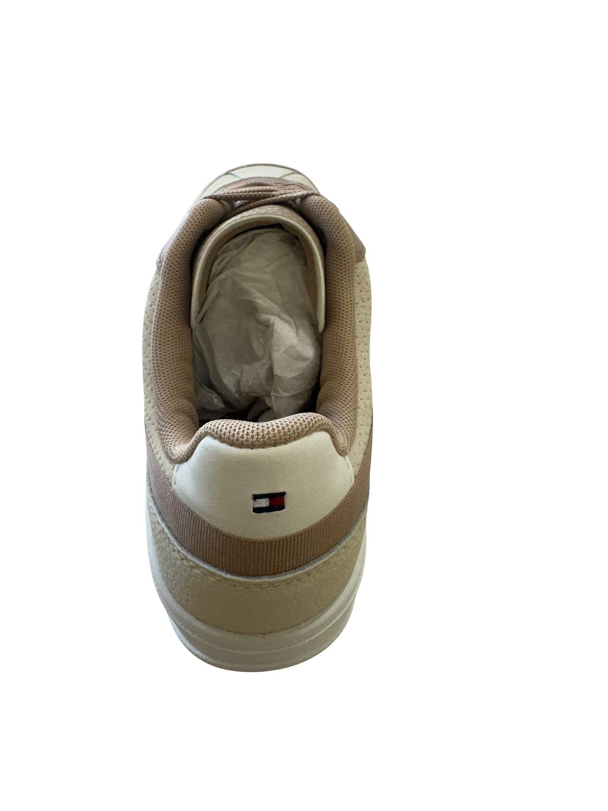 ZAPATILLAS TOMMY HILFIGER BEIGE/ROSA