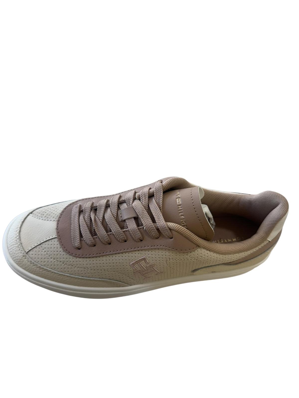 ZAPATILLAS TOMMY HILFIGER BEIGE/ROSA