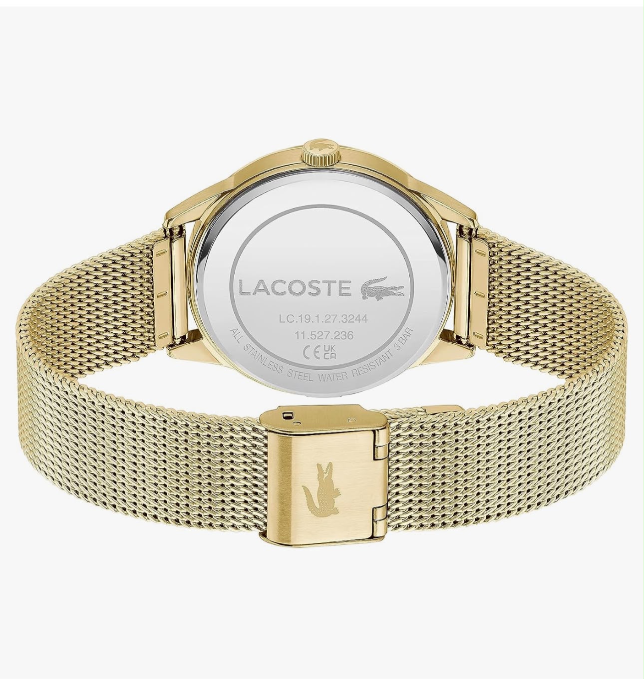 RELOJ MUJER LACOSTE DORADO