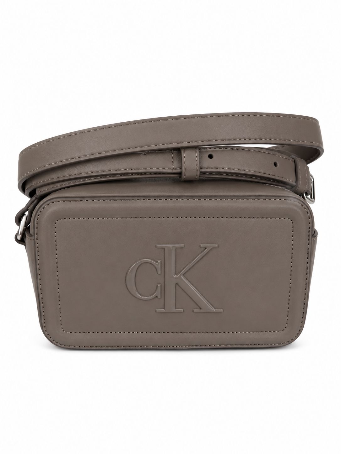 BOLSO BANDOLERA MUJER CALVIN KLEIN TAUPE