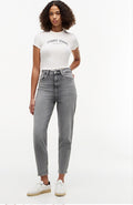 PANTALON VAQUERO MOM FIT TOMMY HILFIGER NEGRO