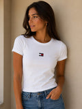 CAMISETA CANALE TOMMY JEANS MUJER BLANCO