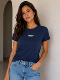 CAMISETA AZUL TOMMY HILFIGER MUJER