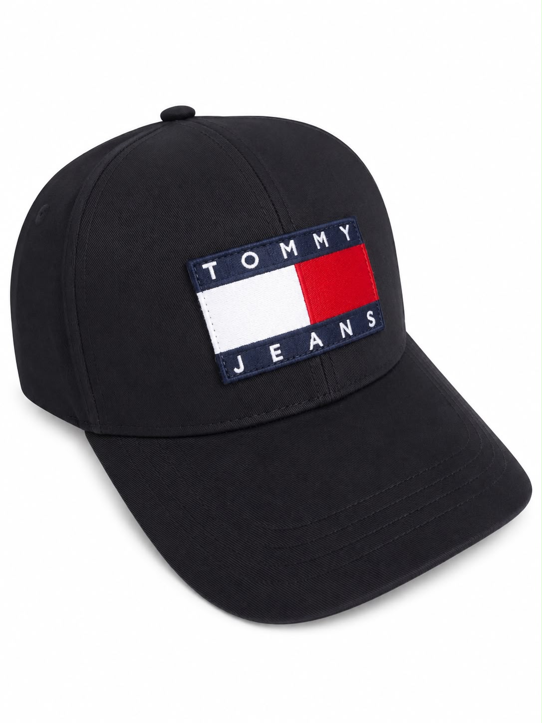 GORRA NEGRA TOMMY JEANS LOGO CENTRAL