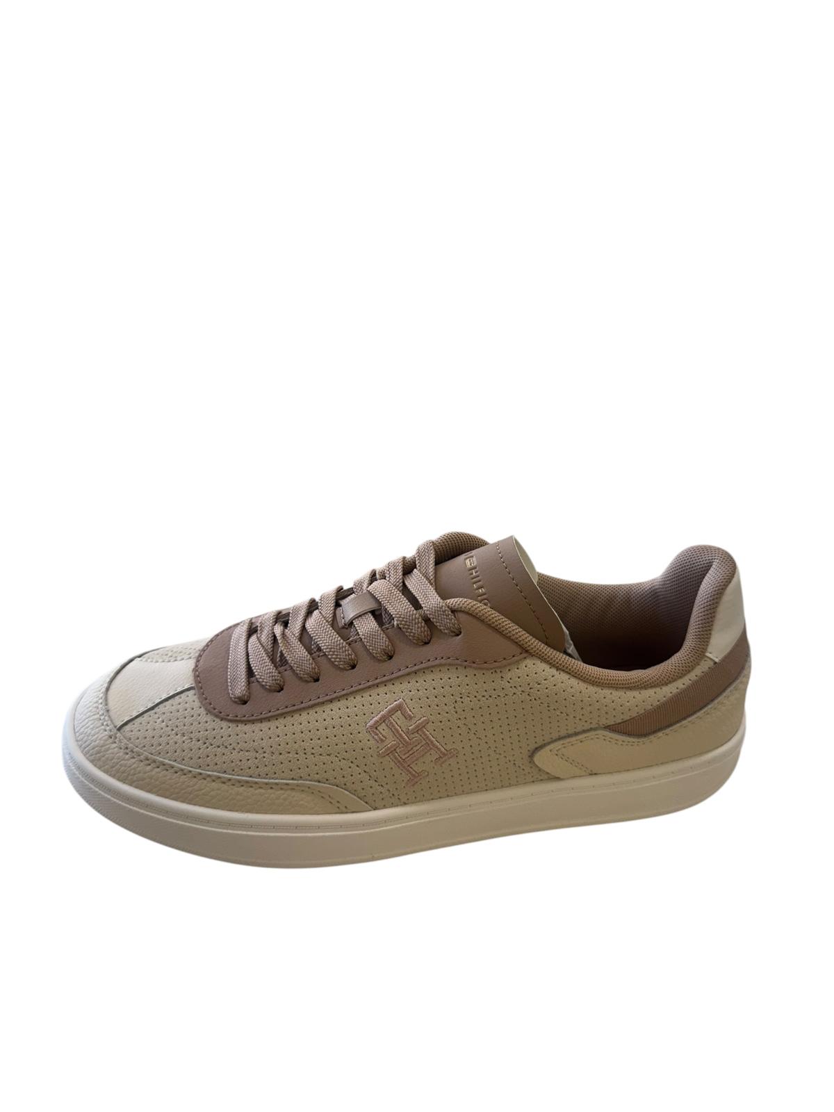 ZAPATILLAS TOMMY HILFIGER BEIGE/ROSA