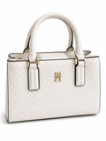 BOLSO MUJER TOMMY HILFIGER BEIGE LOGO EN RELIEVE