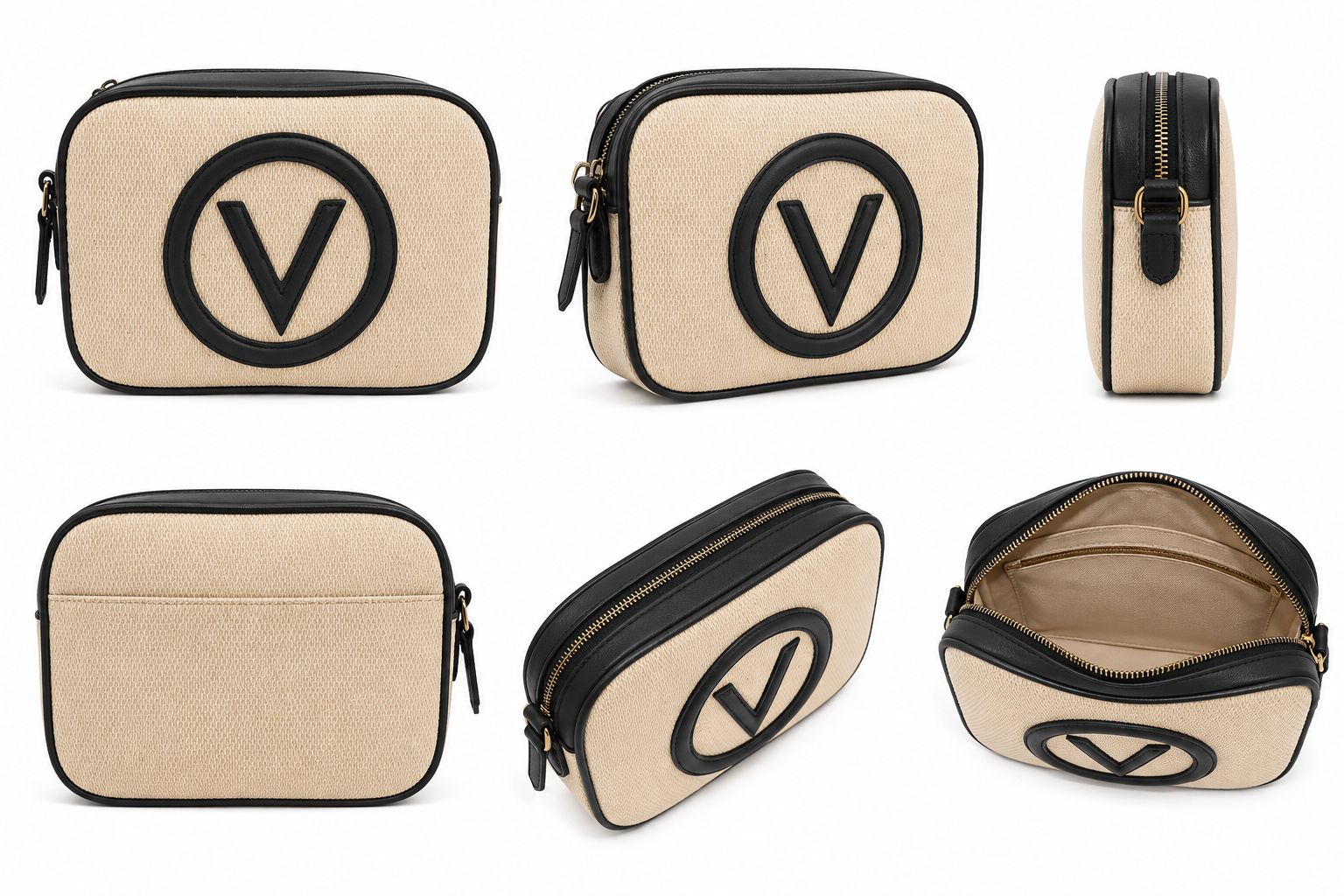BOLSO BANDOLERA VALENTINO BEIGE